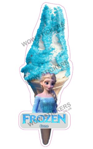 Elsa Frozen Cone