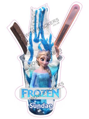 Elsa Frozen Sundae