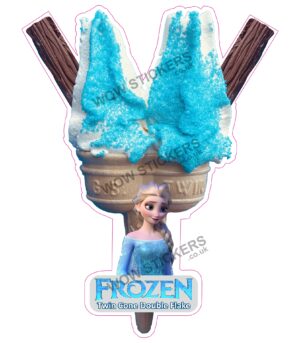Elsa (Frozen) Twin Cone Double Flake
