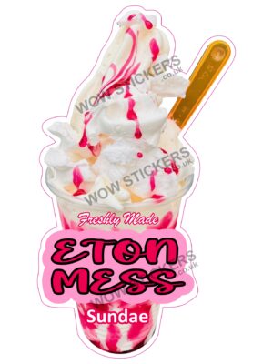 Eton Mess Sundae