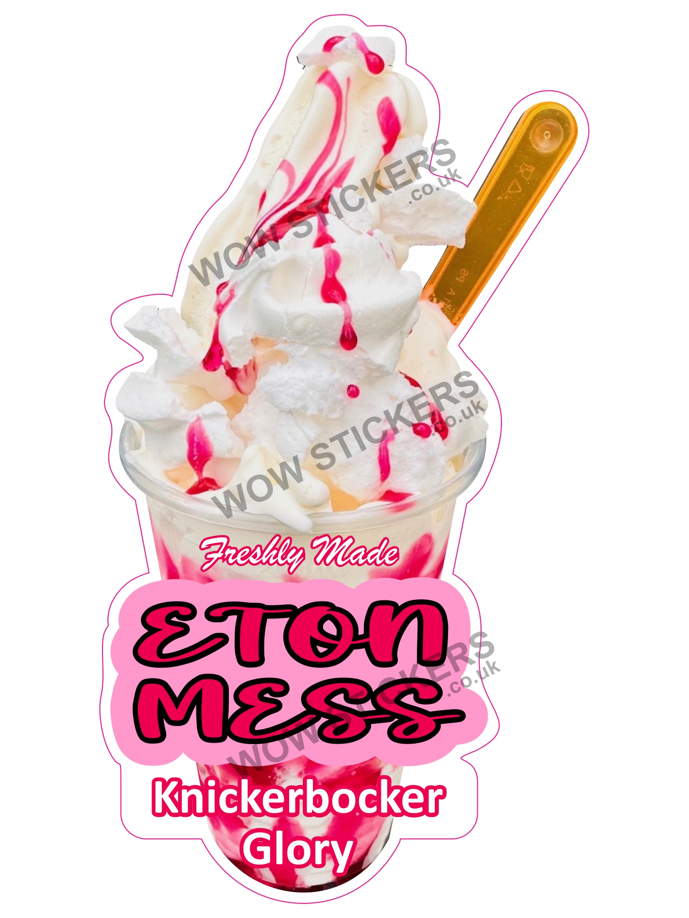 Eton Mess Knickerbocker Glory