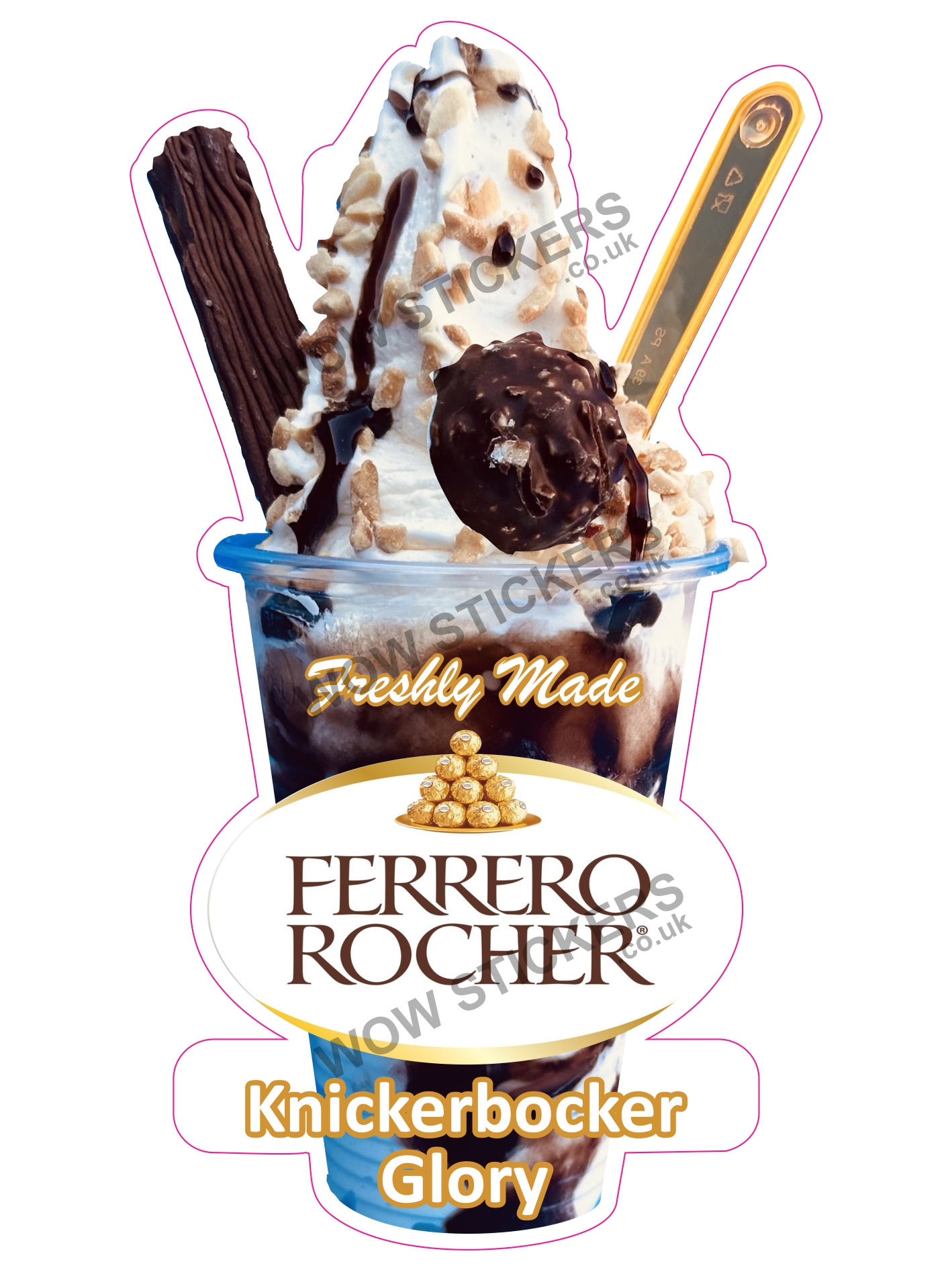 Ferrero Rocher Knickerbocker Glory