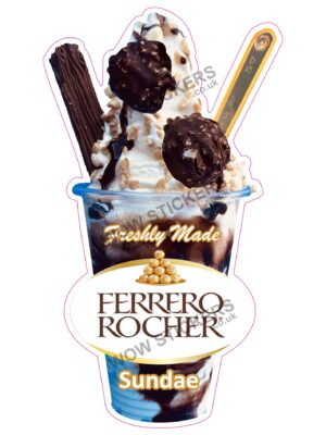 Ferrero Rocher Sundae