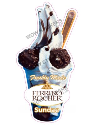 Ferrero Rocher Sundae