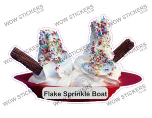 Flake Sprinkles Boat