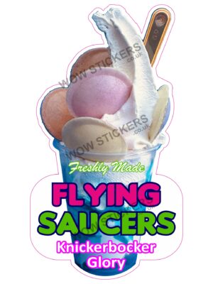 Flying Saucers Knickerbocker Glory