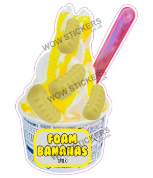 Foam Bananas Tub