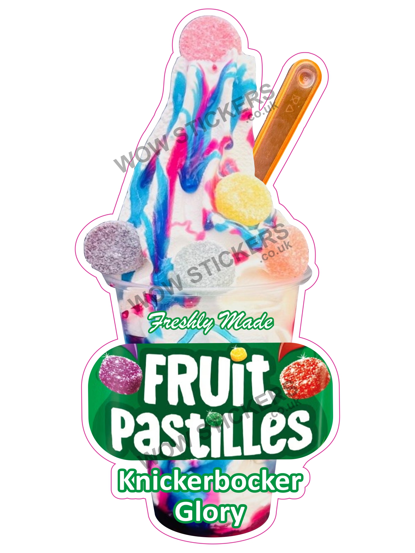 Fruit Pastilles Knickerbocker Glory