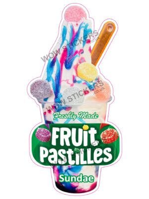 Fruit Pastilles Sundae
