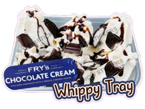 Fry's Chocolate Cream Whippy Tray
