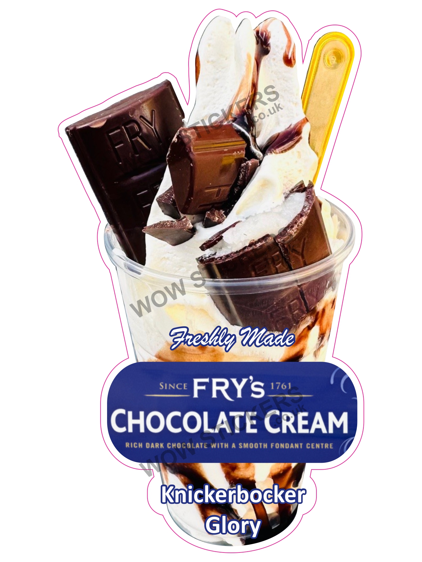 Frys Chocolate Cream Knickerbocker Glory