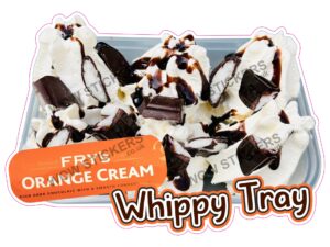 Fry's Orange Cream Whippy Tray
