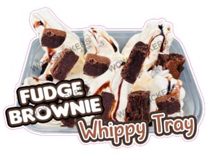Fudge Brownie Whippy Tray