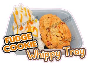 Fudge Cookie Whippy Tray