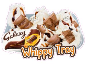 Galaxy Caramel Whippy Tray