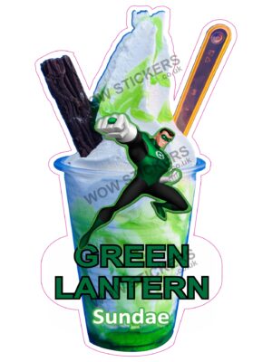 Green Lantern Sundae