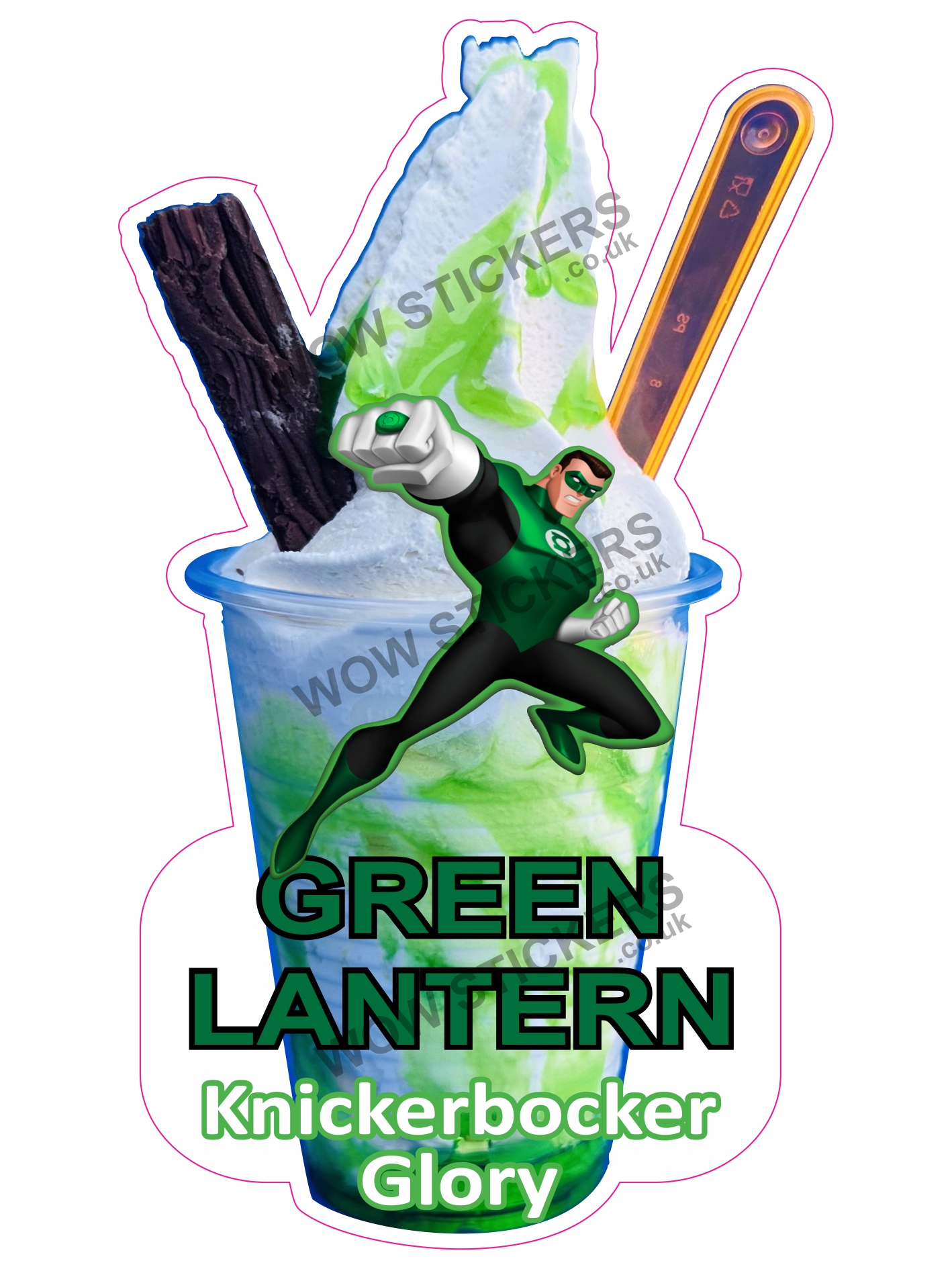 Green Lantern Knickerbocker Glory