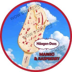 Haagen Dazs Mango & Raspberry Lolly