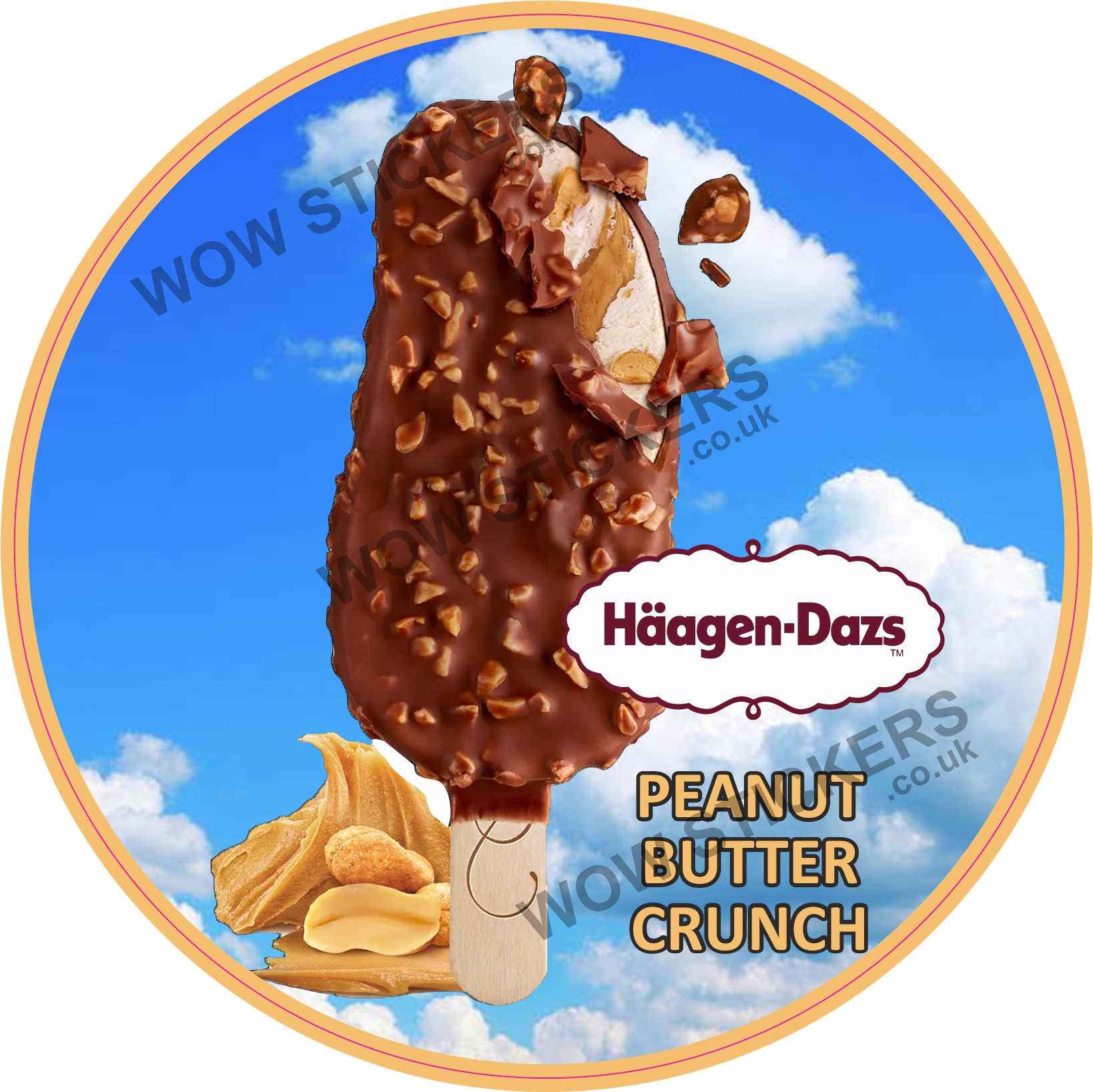 Haagen Dazs Peanut Butter Crunch Lolly