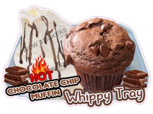 Hot Chocolate Muffin Whippy Tray