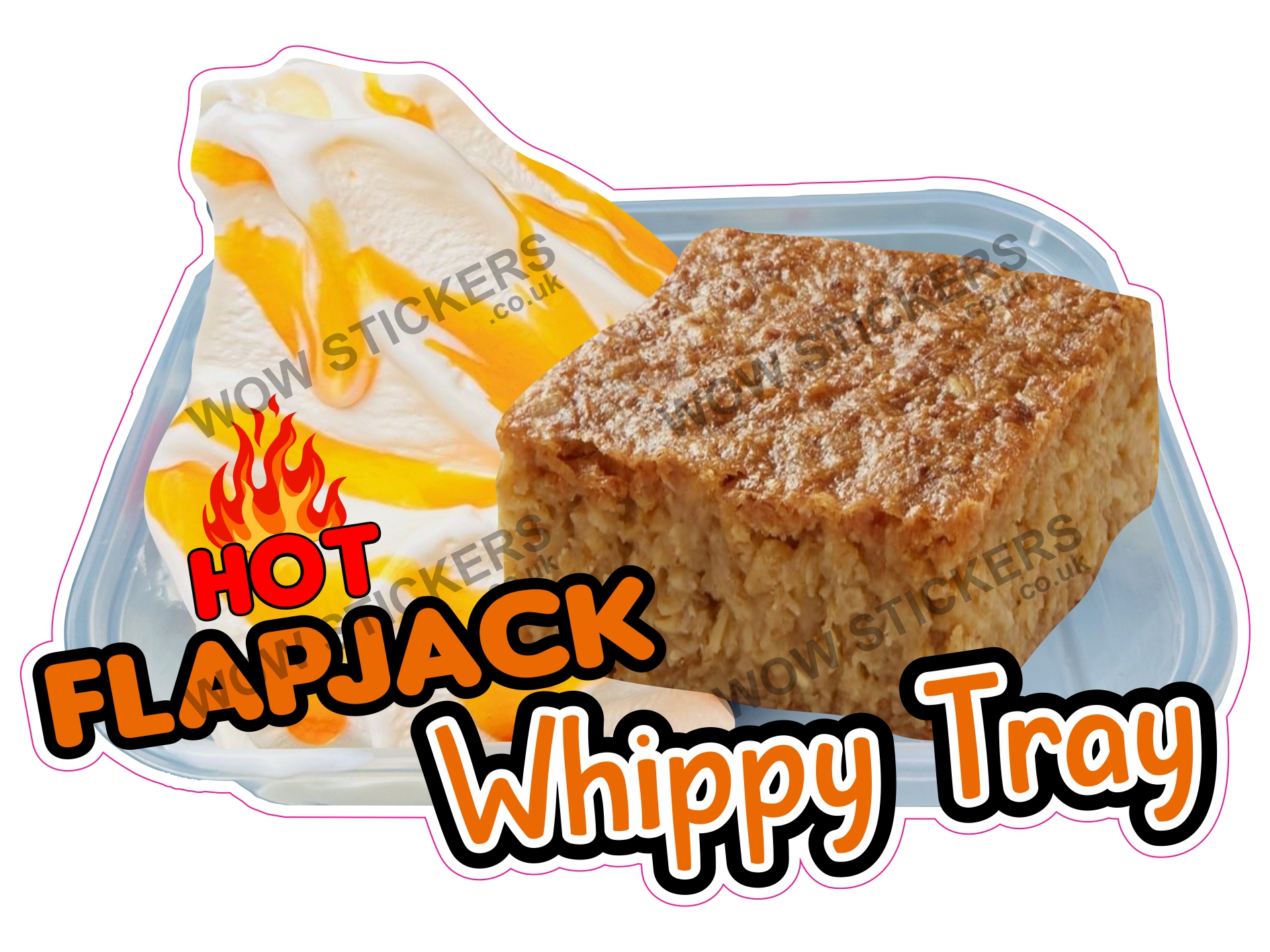 Hot Flapjack Whippy Tray