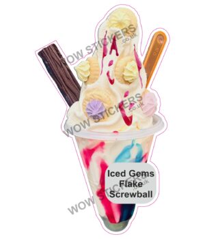 Iced Gems Flake Screwball