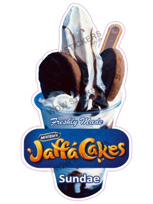 Jaffa Cakes Sundae