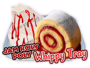 Jam Roly Poly Whippy Tray