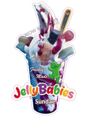 Jelly Babies Sundae