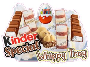 Kinder Special Whippy Tray