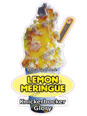 Lemon Meringue Knickerbocker Glory