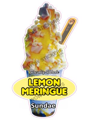 Lemon Meringue Sundae