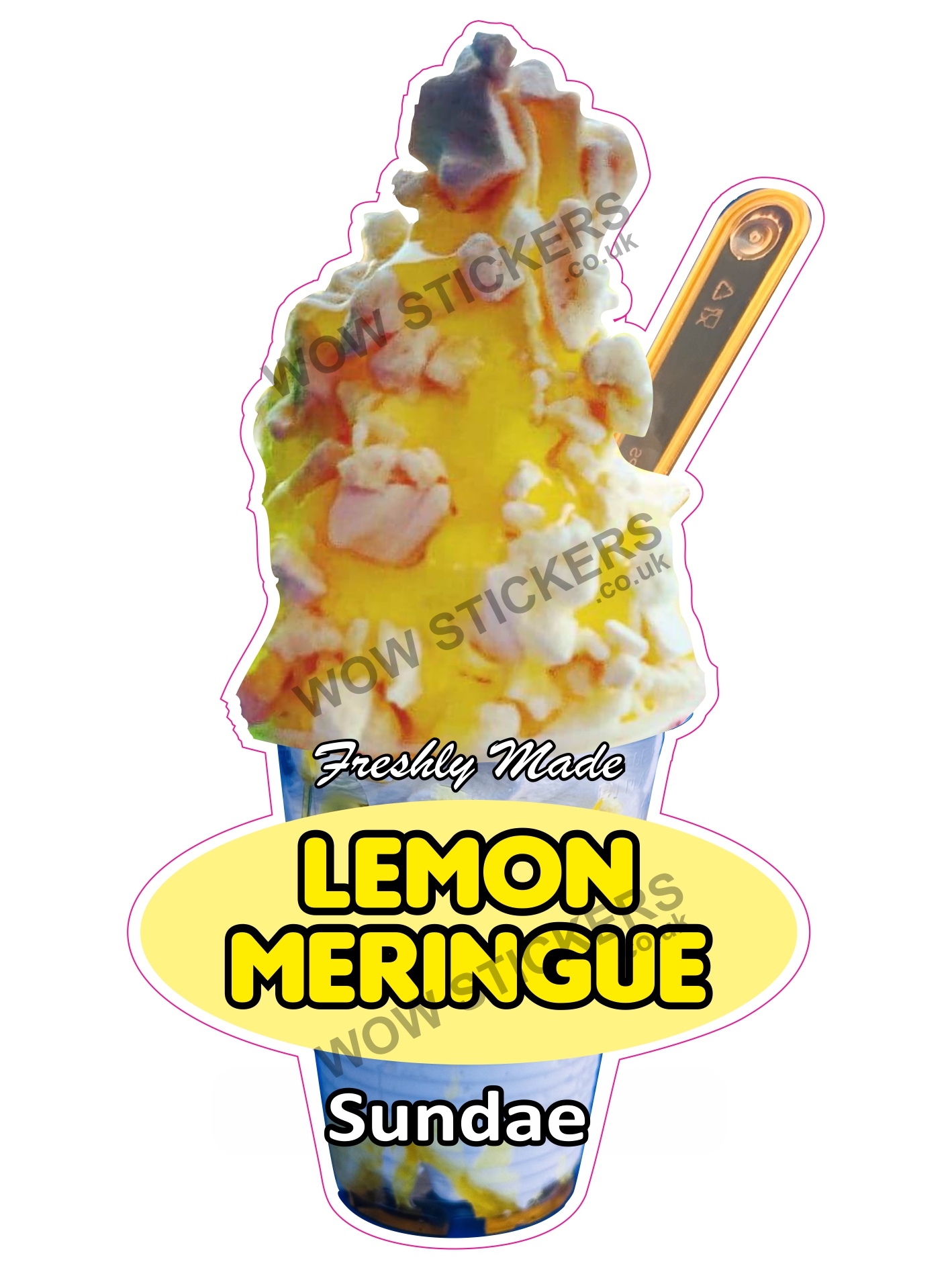 Lemon Meringue Sundae
