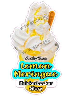 Lemon Meringue Knickerbocker Glory