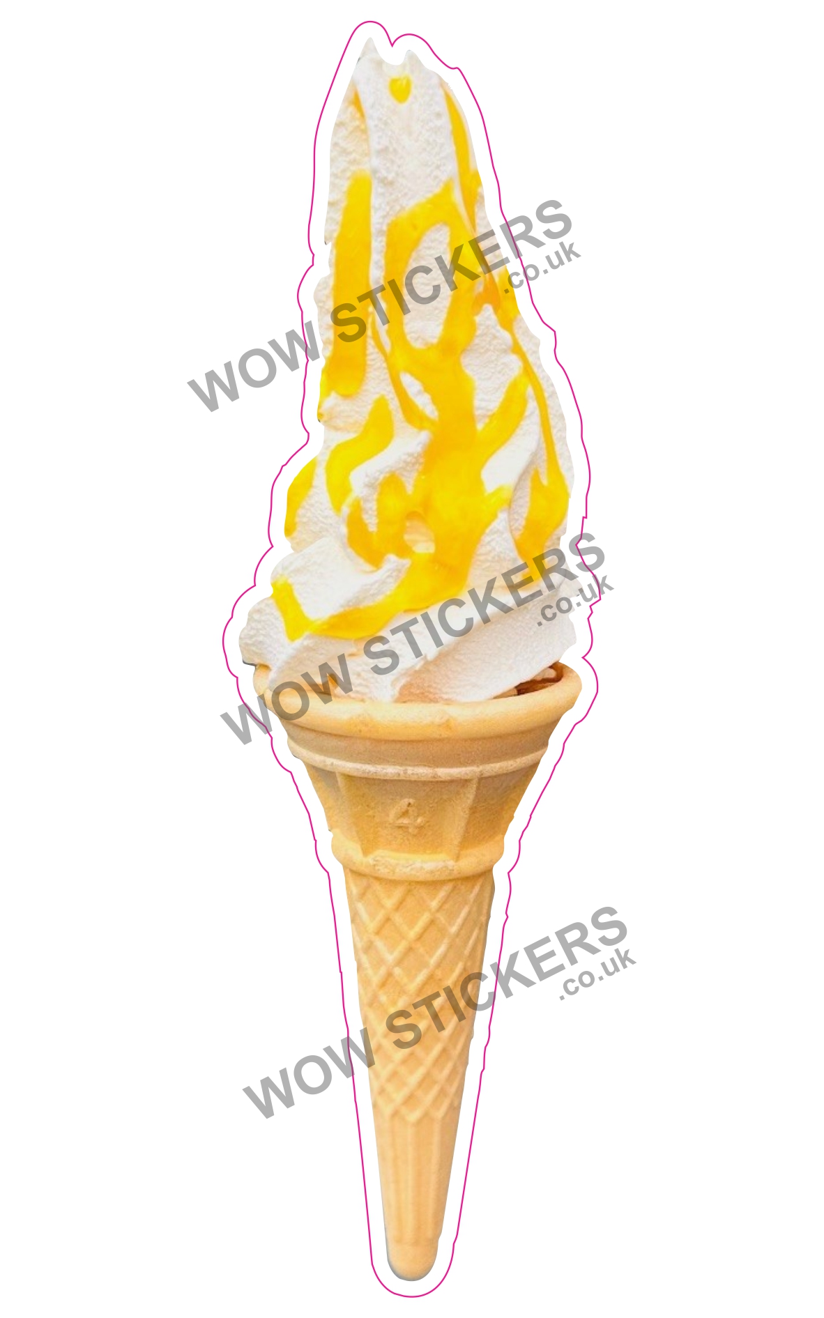 Lemon Sauce Cone