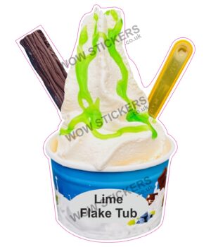 Lime Flake Tub
