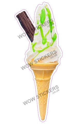 Lime Sauce Flake Cone