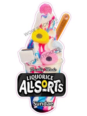 Liquorice Allsorts Sundae