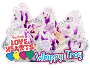 Love Hearts Whippy Tray