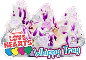 Love Hearts Whippy Tray