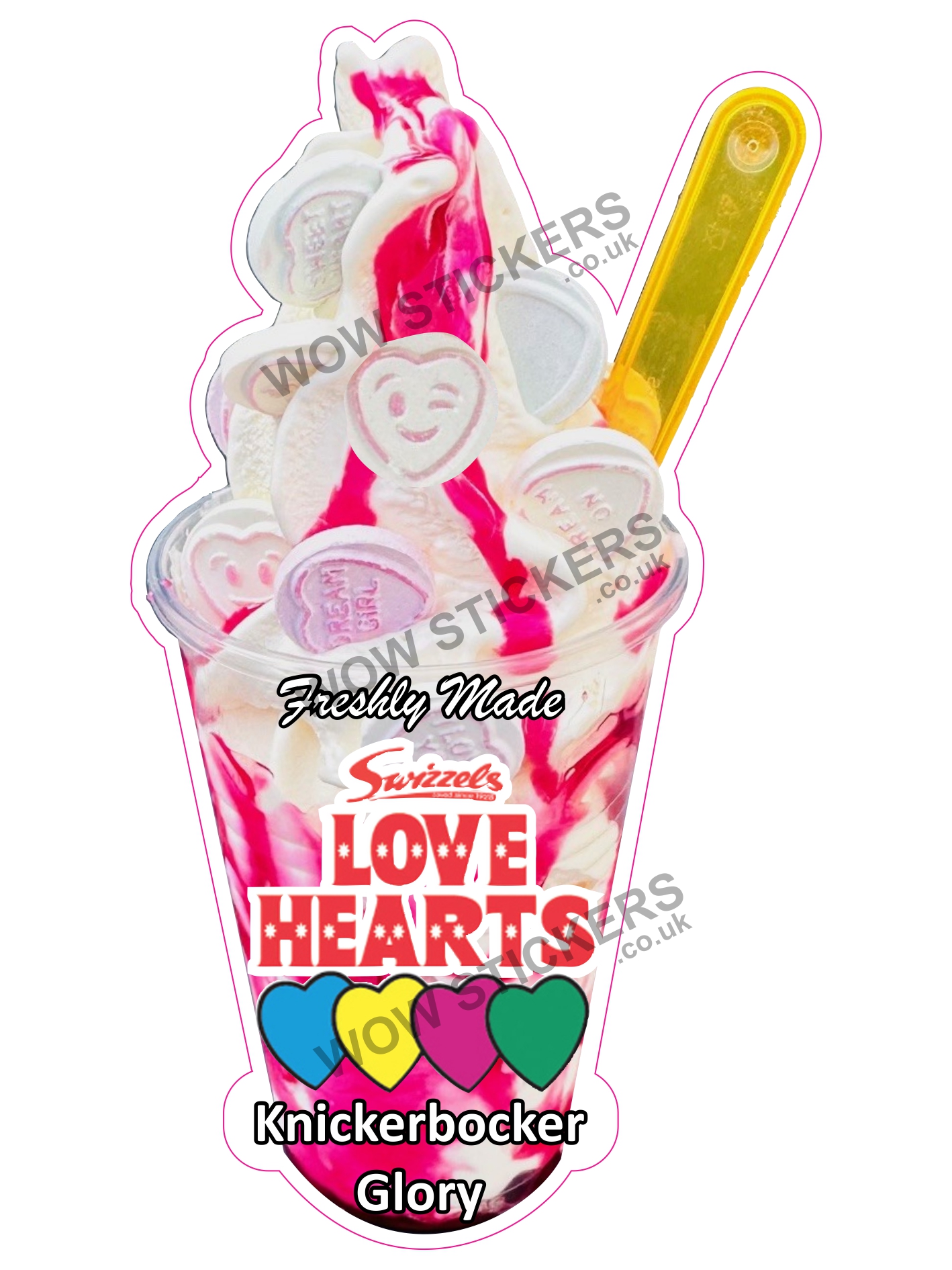Love Hearts Knickerbocker Glory