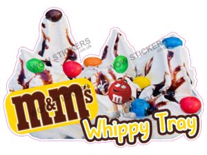 M & M's Whippy Tray