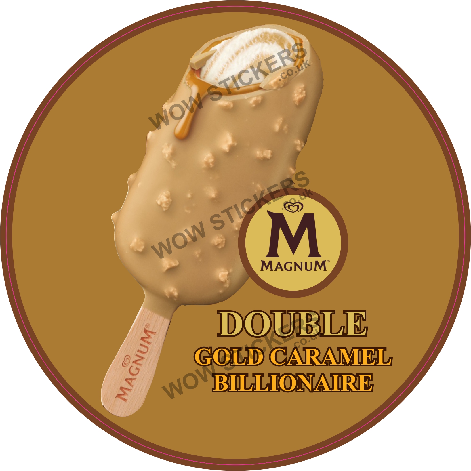 Magnum Double Gold Caramel Billionaire Lolly