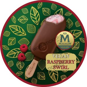 Magnum Vegan Raspberry Swirl Lolly