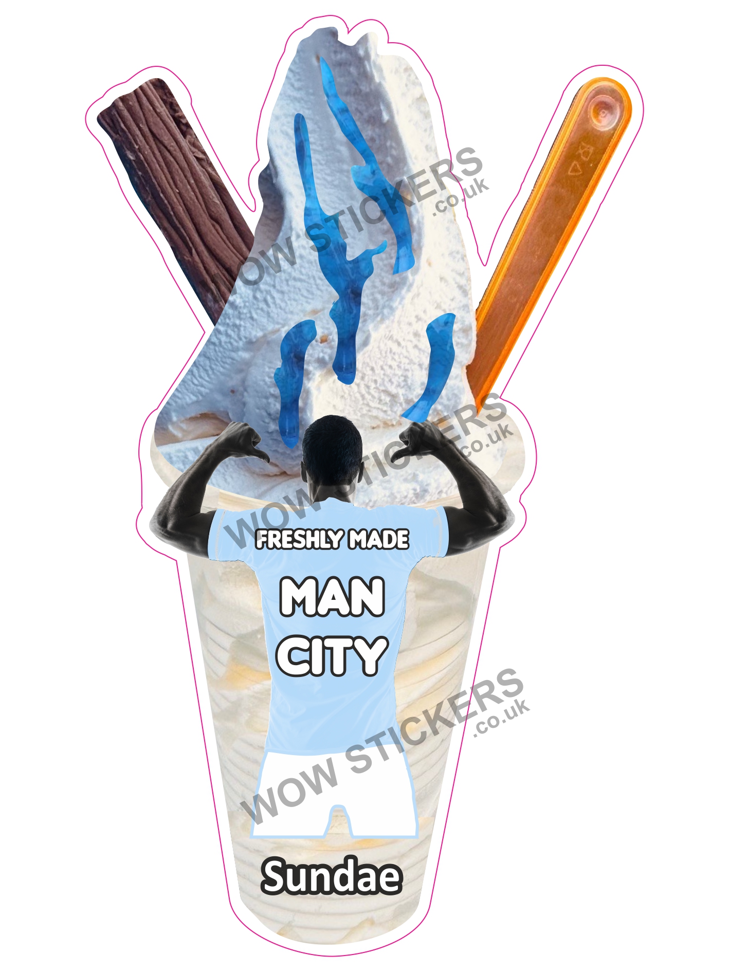 Manchester City Sauce Sundae