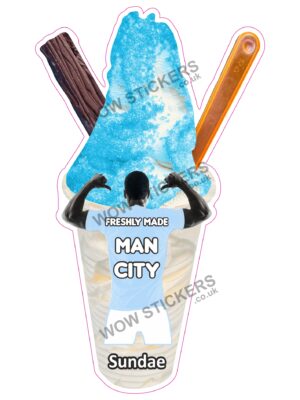Manchester City Sherbet Sundae