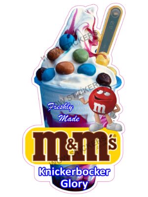 M & M's Knickerbocker Glory