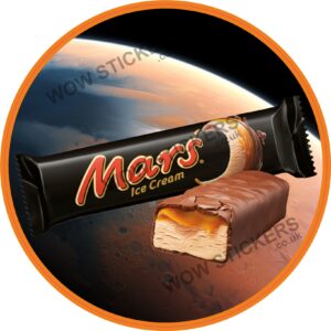Mars Ice Cream Bar (Galaxy Scene)