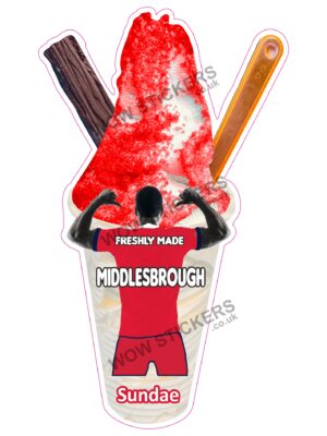 Middlesbrough Sherbet Sundae