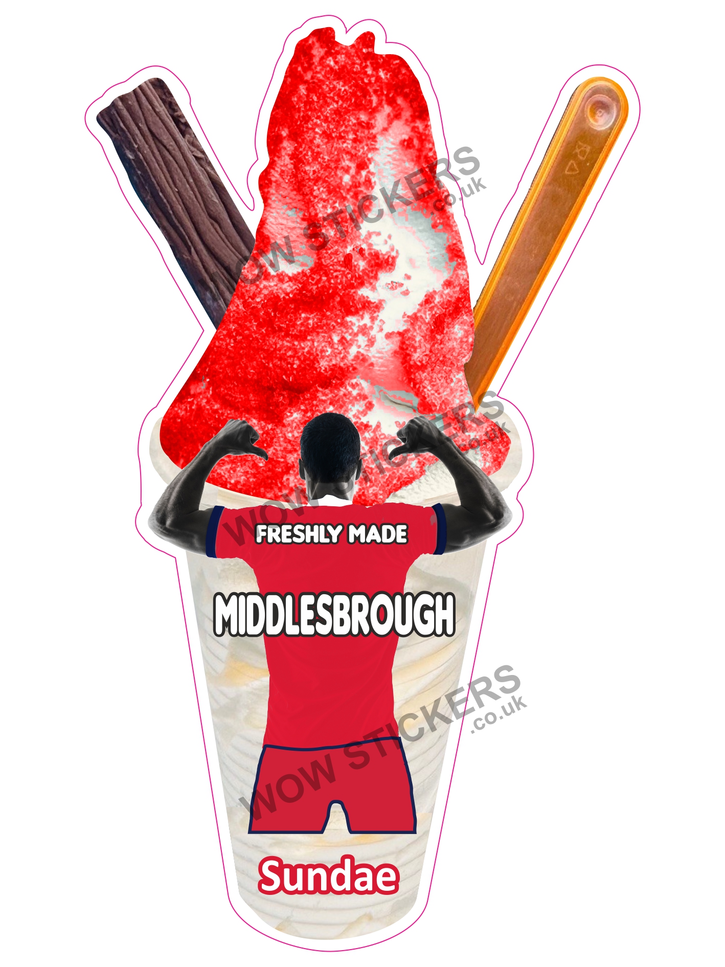 Middlesbrough Sherbet Sundae